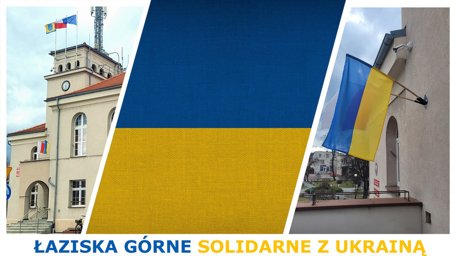 Łaziska Górne solidarne z Ukrainą