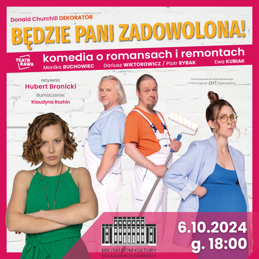 Plakat ze szczegółami wydarzenia.