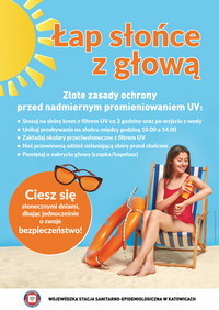 Plakat promocyjny Łap słońce z głową