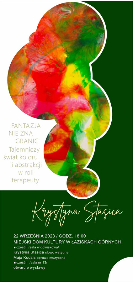 Plakat ze szczegółami wydarzenia