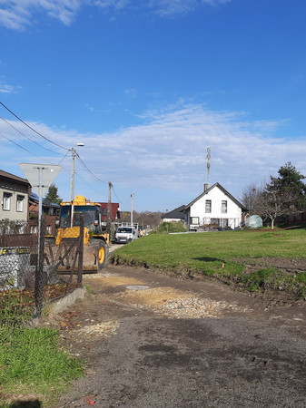 Zdjęcie z realizacji drogi