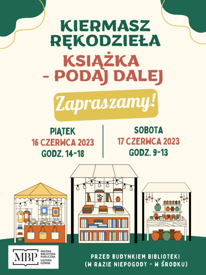 Plakat ze szczegółami wydarzenia.