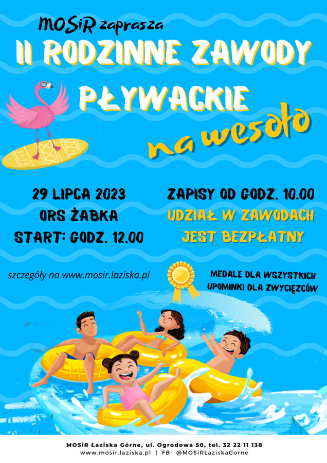 Plakat ze szczegółami wydarzenia.