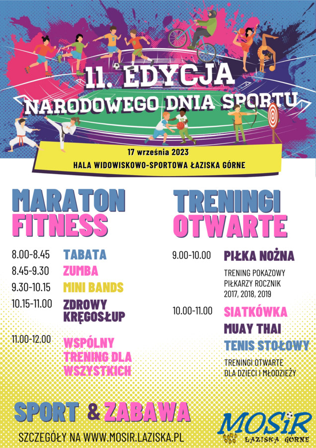 Plakat ze szczegółami wydarzenia.