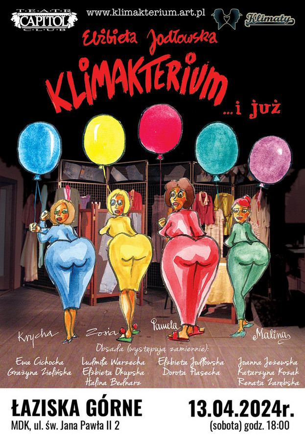 Plakat ze szczegółami wydarzenia.