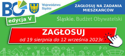 Grafika zapraszająca do głosowania na Budżet Obywatelski