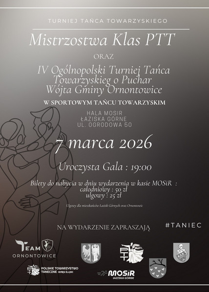 Plakat dotyczący wydarzenia. Wszysttkie informację znajdują się w treści artykułu. 