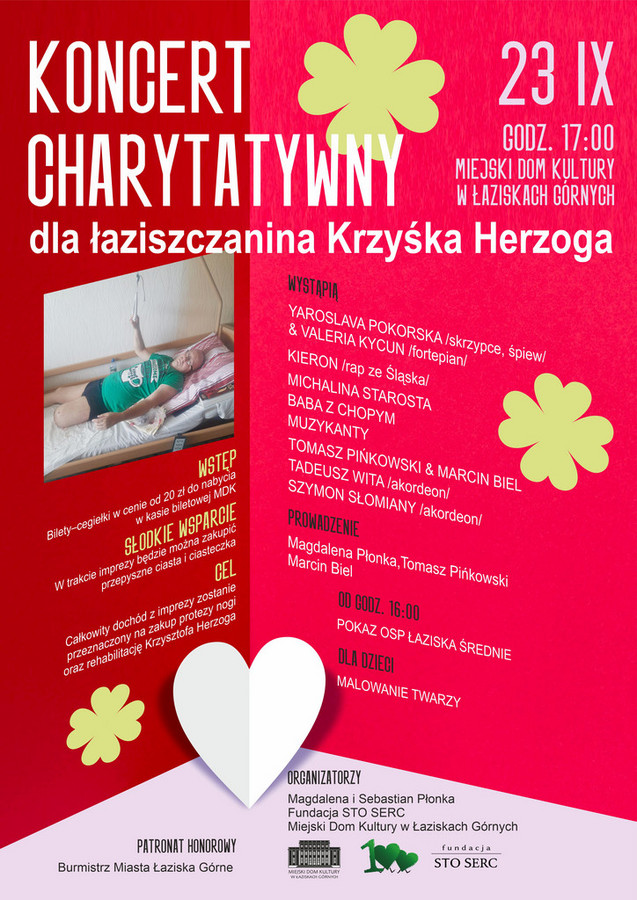 Plakat ze szczegółami wydarzenia.