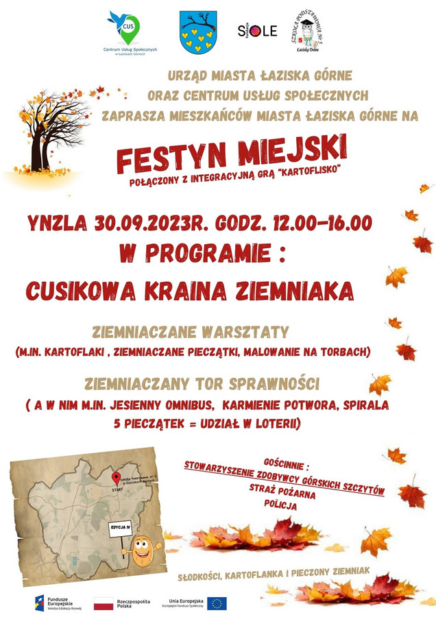 Plakat ze szczegółami wydarzenia