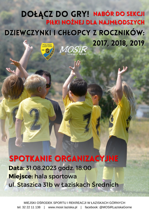 Plakat ze szczegółami wydarzenia
