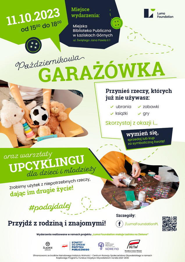 Plakat ze szczegółami wydarzenia