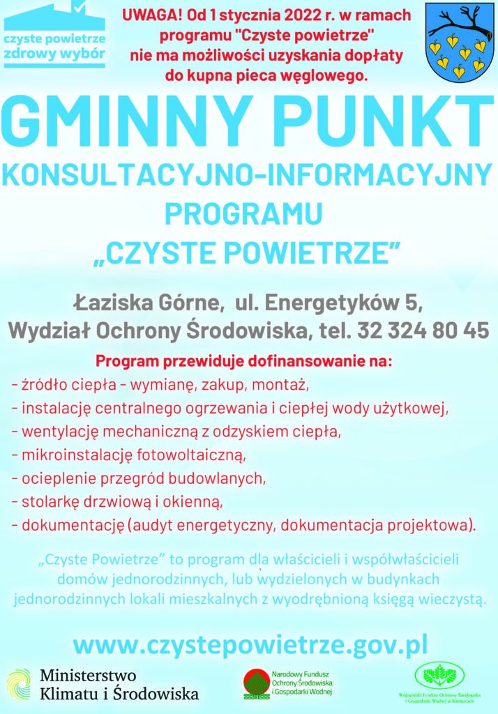 Plakat dotyczący gimnnego punktu konsultacyjnego