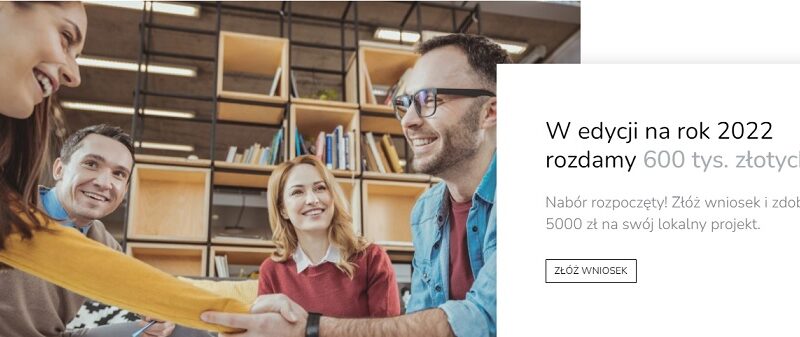 Plakat promujący kampanię "Śląsk Lokalnie 2021-2023"