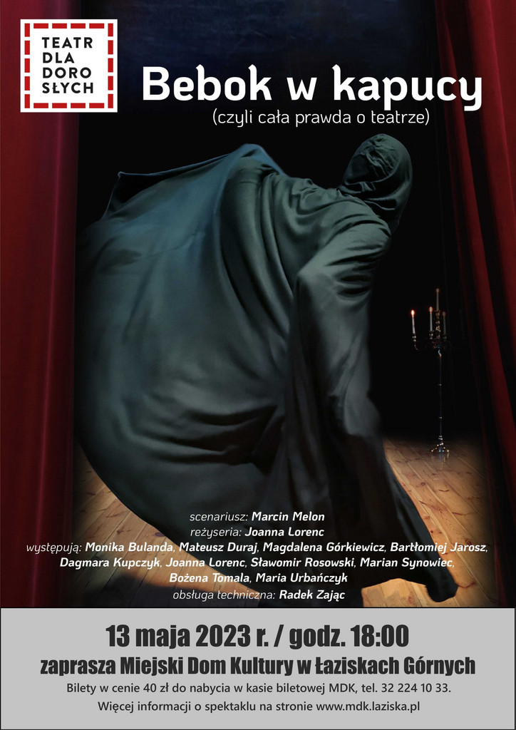 Plakat ze szczegółami wydarzenia